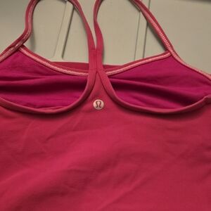 lululemon athletica Vibrant Pink Sports Bra